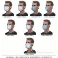 EN149 FFP1 FFP2 FFP3 disposable dust mask, active carbon and valved respirator